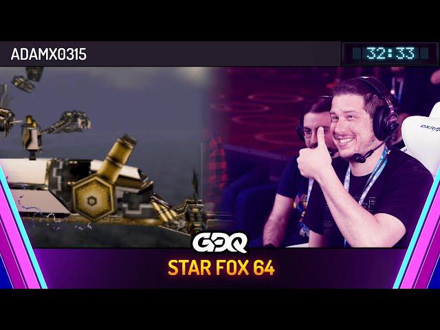 Star Fox 64 by adamX0315 in 32:33 - Awesome Games Done Quick 2024