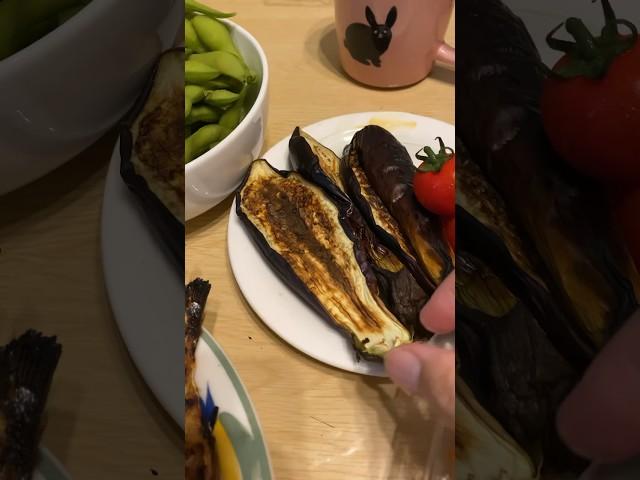 Ikan bakar bawang, terong bakar dan kimchi #ikanbakar  #fish #sakana #food #mukbang #terong #tomato