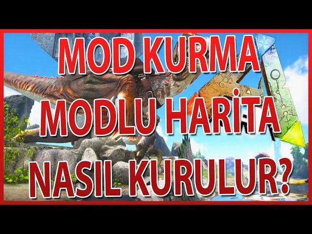 MOD KURULUMU - HARİTA KURULUMU VE OYUN AYARLARI NASIL YAPILIR ARK Survival Evolved