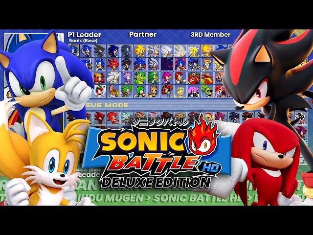 Sonic Battle HD - Deluxe Edition (OpenGL e DirectX)