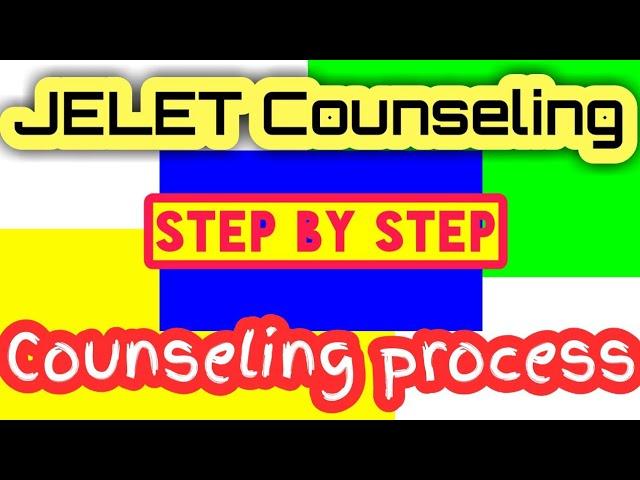 JELET COUNSELLING || STEP BY STEP PROCEDURE || B.TECH LE ADMISSION || || Future knowledge