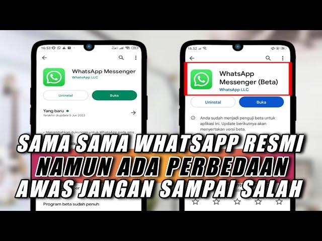 The Difference between Regular Whatsapp and Whatsapp Beta Version