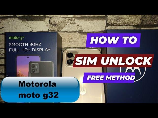 Unlock Motorola Moto G32 blacklisted IMEI – Unlock Motorola G32