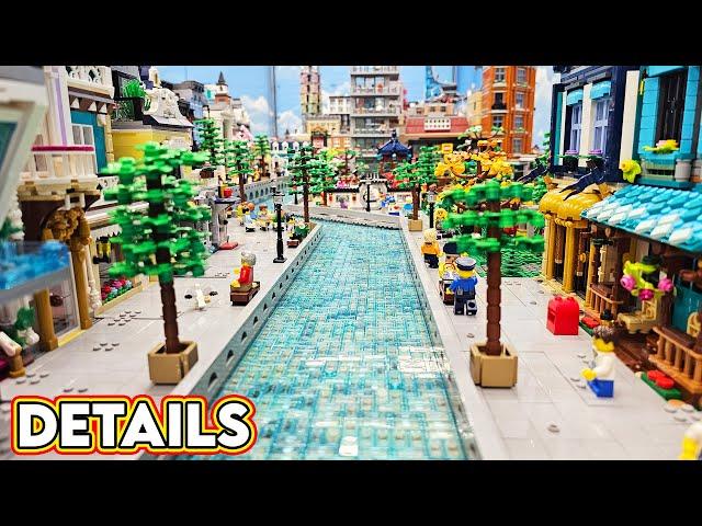 Adding Details & Minifigures to the LEGO City!