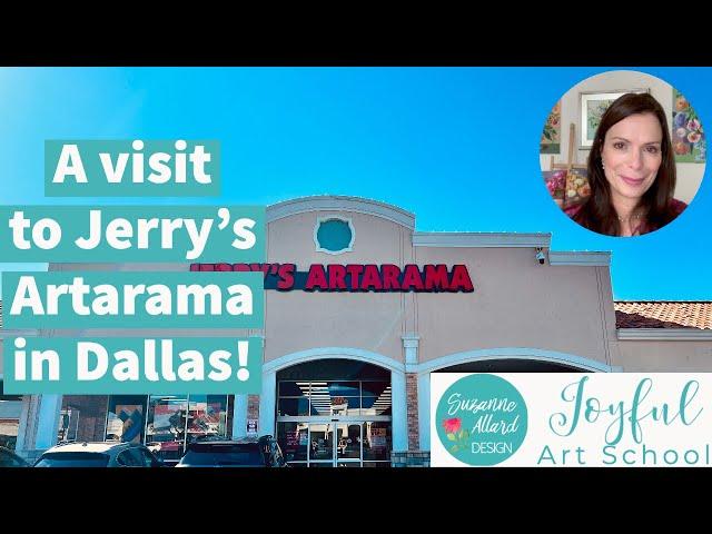 A visit to the new Dallas Jerry's Artarama!