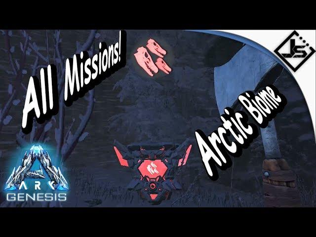 Genesis All Missions! Arctic Biome! [Ark Genesis!]