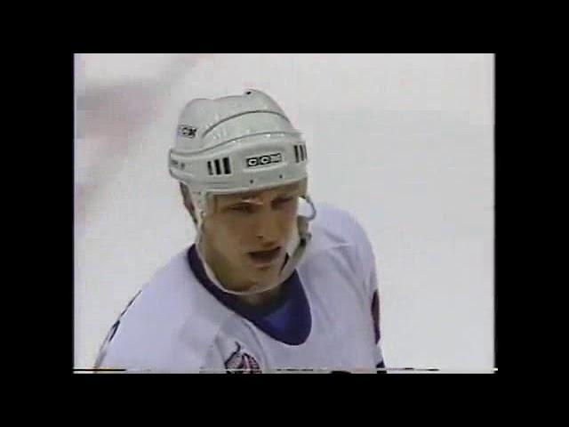 Darius Kasparaitis attacks Mario Lemieux not once but twice in game 6 (1993)