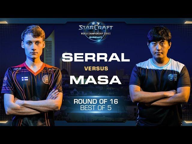 Serral vs MaSa ZvT - RO16 - WCS Leipzig 2018 - StarCraft II