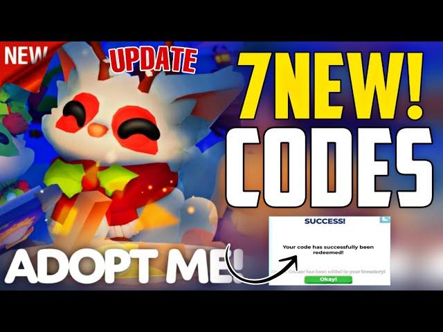 ️WINTER UPDATE️ ALL WORKING CODES FOR ADOPT ME IN 2024! ROBLOX ADOPT ME CODES