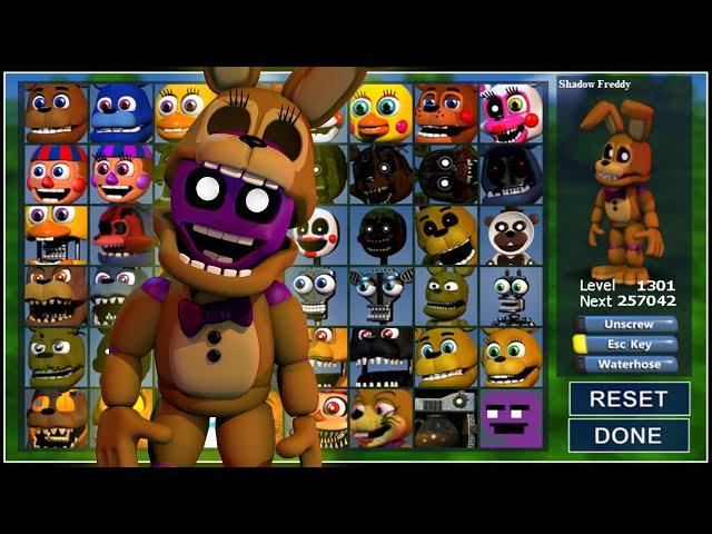 William Afton inside Spring Bonnie! Adv Imposter S. Bonnie! (FNaF World Mods)