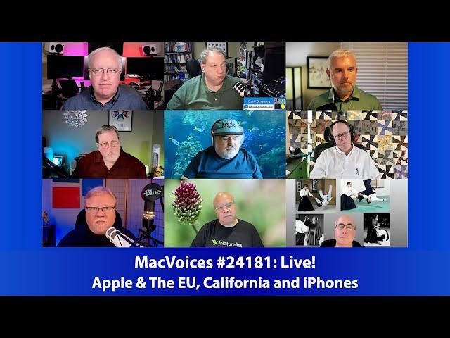 MacVoices #24181: Live! - Apple & The EU, California and iPhones