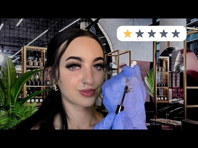 [ASMR] Worst Reviewed Eyebrow Extensions RP | Soft Spoken