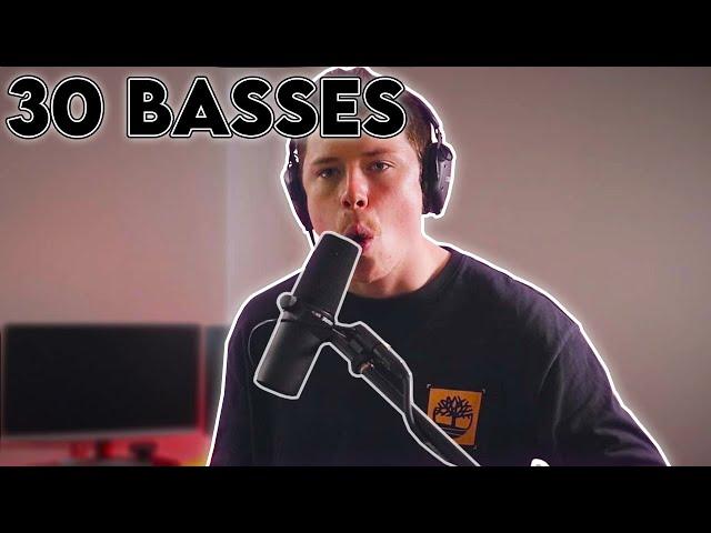 1 BEATBOXER | 30 BASSES