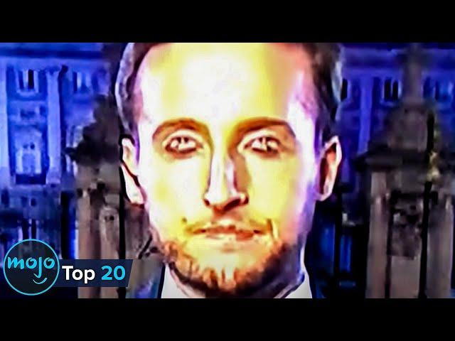 Top 20 MORE Creepiest Things Caught on Live TV