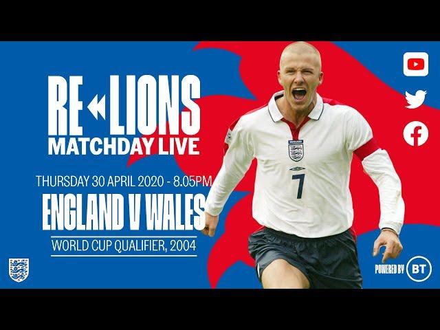 England 2-0 Wales | Full Match | World Cup Qualifier 2004 | ReLions