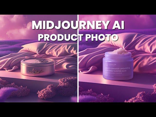 Using Midjourney AI to create a Product Photo for my Client!