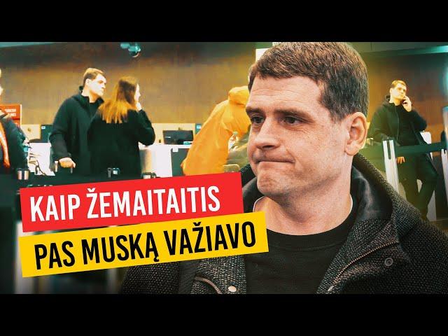 Kaip Žemaitaitis pas Muską važiavo || Laisvės TV