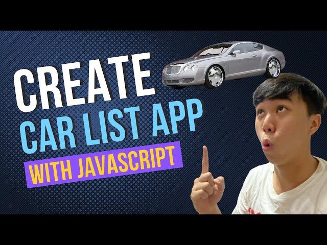 Coding Livestream - Creating a Car List App with Javascript & ChatGPT