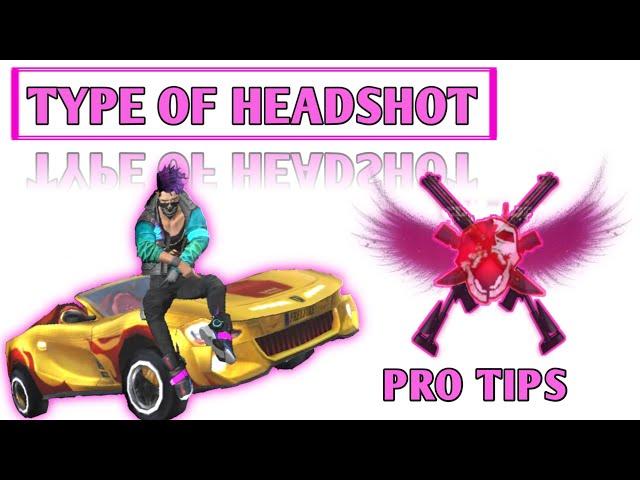 TYPE OF HEADSHOT IN FREE FIRE 100% WORK CPG (CENTER POINT GAMER)