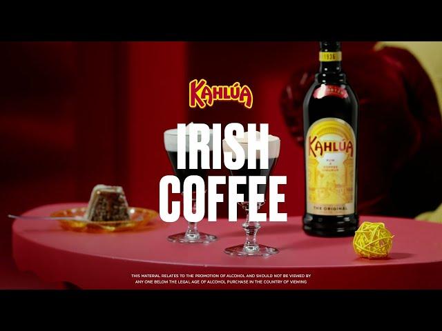 The hot and creamy Irish Coffee | Kahlúa