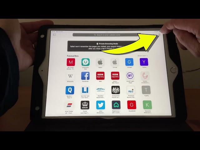 Get Out of Private Browsing Mode on the IPad