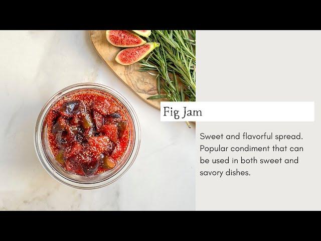 Home Made Fig Jam | Cooking with Zahra