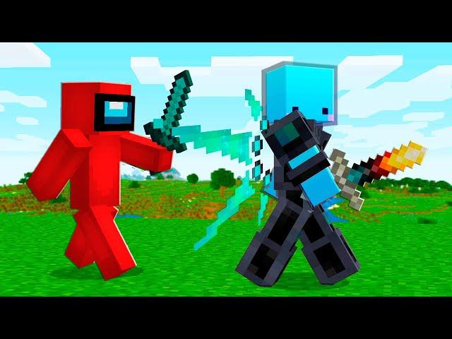 Cazador VS Awita INVENCIBLE en Minecraft!