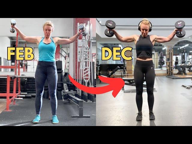 I tried Weight Training for 9 months - started age 40 (build muscle, loss fat)