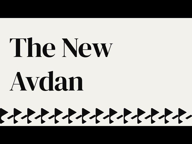 Avdan. New Era. New Logo.