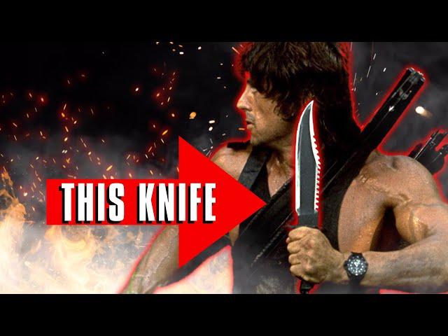 The Official Rambo First Blood knife is unbelievable!? Childhood dream knife