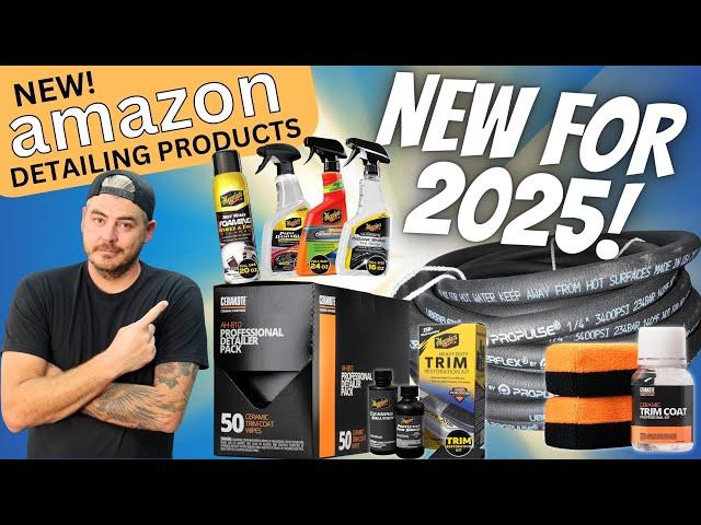 NEW CAR DETAILING PRODUCTS ON AMAZON for 2025!