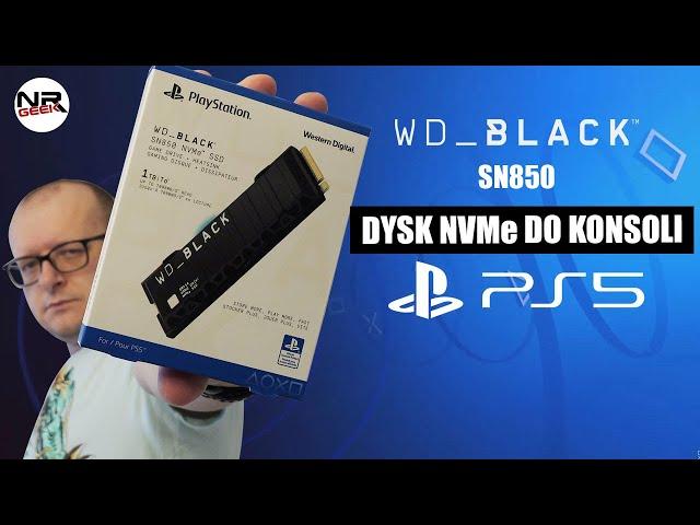 Dysk NVMe WD_Black SN850 do konsoli Playstation 5 - Hardware