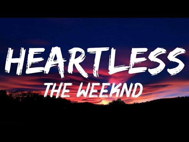 The Weeknd - Heartless (Lyrics)