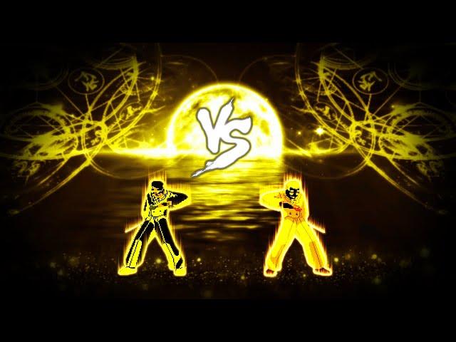 【MUGEN】Ultimate Golden Killer (Normal mode) vs Ultimate Golden Killer-R (1p)