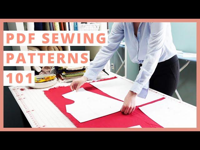 How To Buy, Download, Print, and Assemble PDF Sewing Patterns | Pattern Scout Patterns