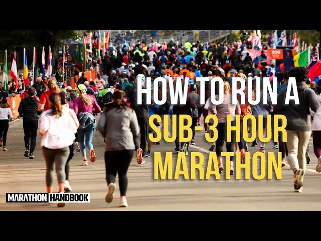 How to Run a Sub-3 Hour Marathon