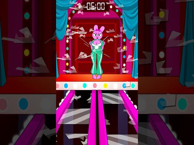 Squid game 2 x Sprunki PINK Queen never cry! #squidgame #shorts #funny