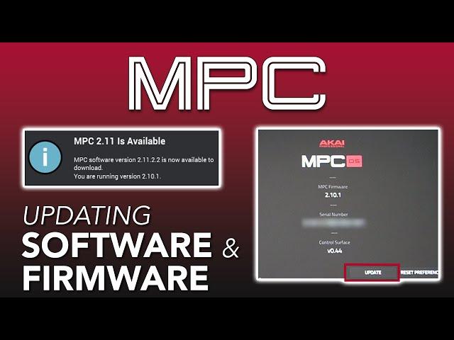 Akai Pro MPC | Updating MPC Software & Firmware