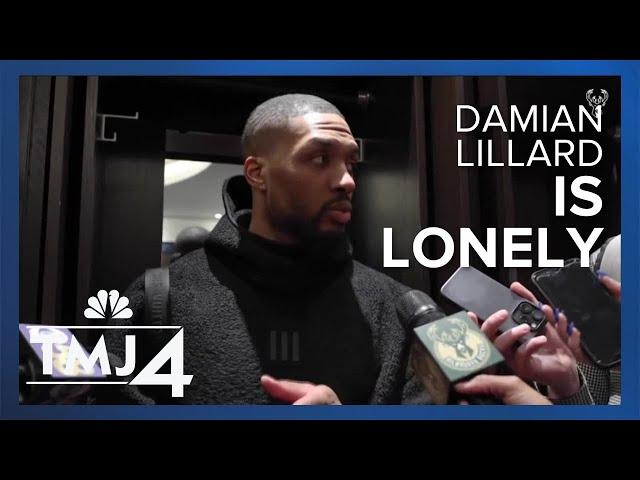 Damian Lillard says he's lonely since moving to Milwaukee