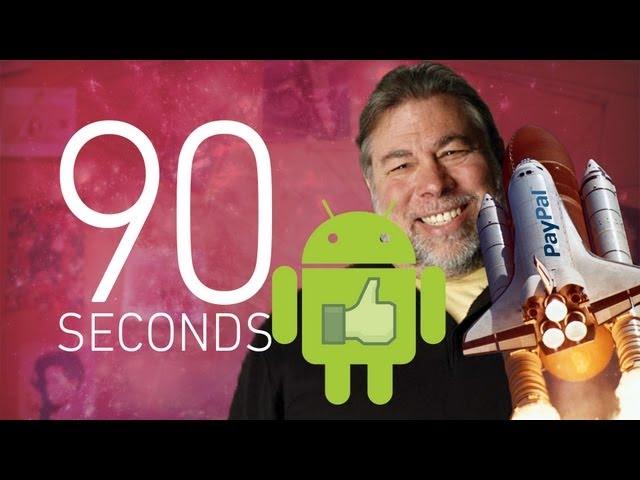 PayPal Galactic, Facebook's beta program, and Woz: 90 Seconds on The Verge