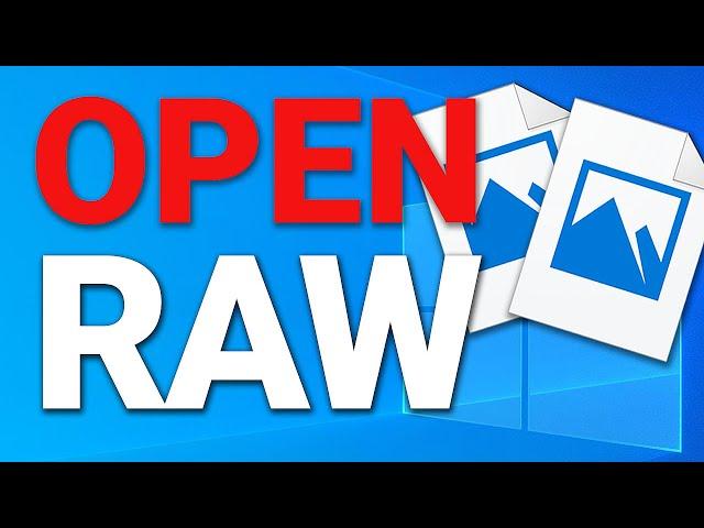 How to Preview RAW Files in Windows 10 & 11 | Quick Tip