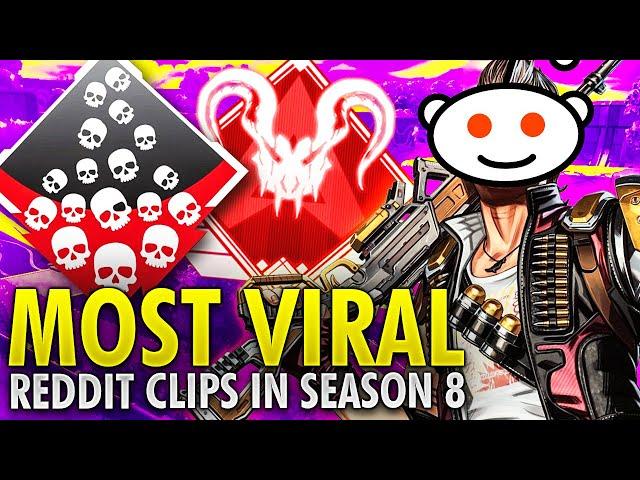 The Most VIRAL Clips on Reddit in Season 8 - Apex legends Highlights