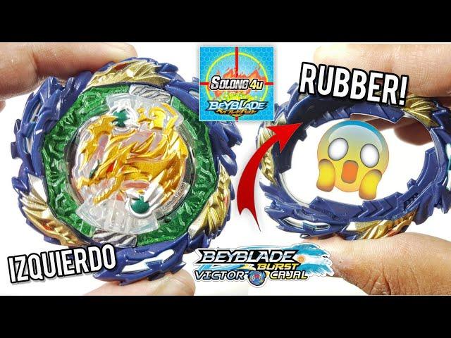 VANISH FAFNIR IZQUIERDO CON RUBBER DE SOLONG4YU UNBOXING & REVIEW! | Beyblade DB | Victor Cajal