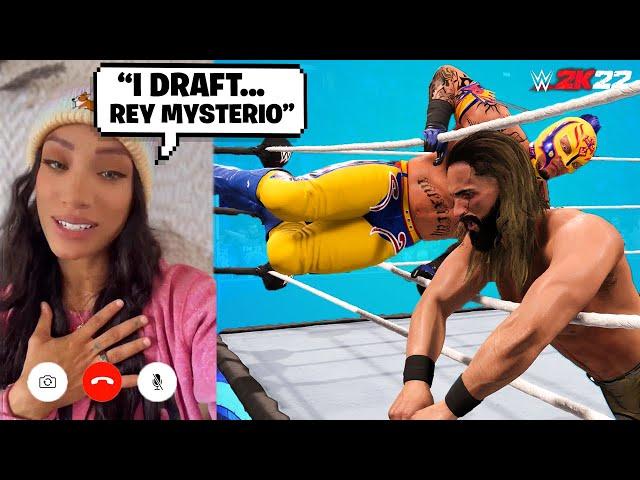 I Asked Wrestlers To Draft A WWE 2K22 Match!