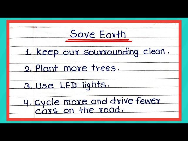 10 Best Quotes on Save Earth || 10 Best Slogans on Save Earth || save earth par best Quotes slogans