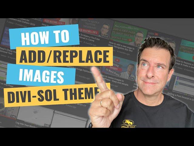 How to Add or Replace Images in DIVI Theme