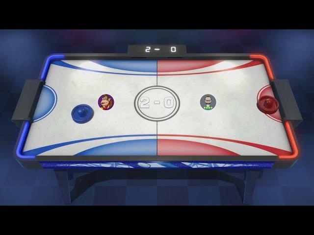 Clubhouse Games (Switch) - Air Hockey vs. Impossible CPU | Mastered!