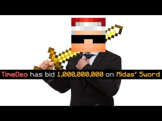 the 1,000,000,000 coin midas sword (hypixel skyblock)