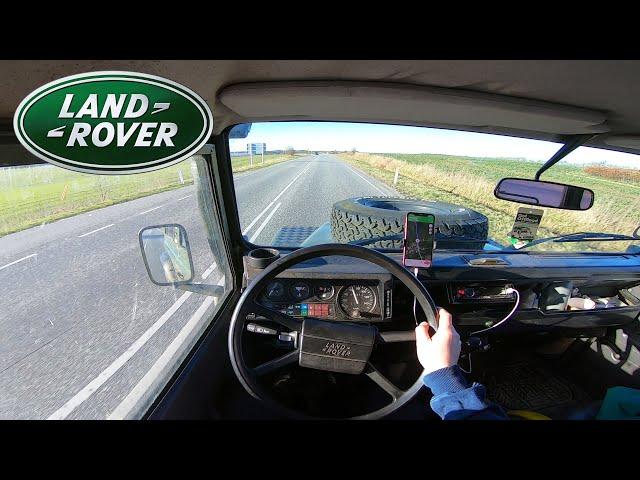 1991 - Land Rover Defender 200 TDI | 2.5 liter Diesel Engine - POV Style Drive Around | WSA