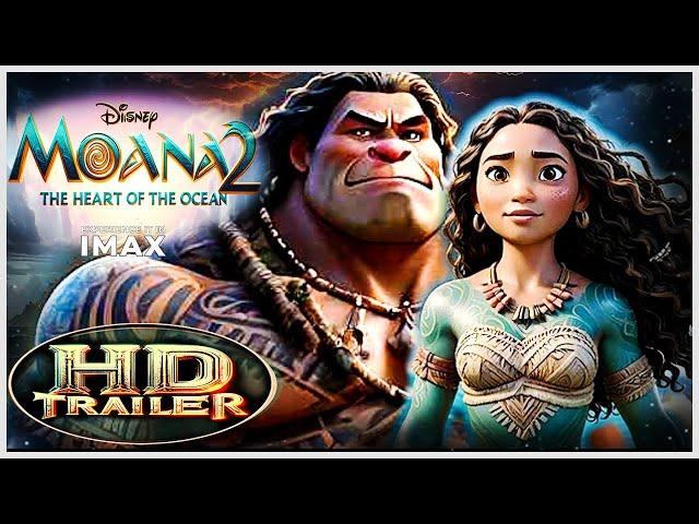 Moana 2 :The Heart of the Ocean Official Teaser Trailer (2024) |  Dwayne Johnson,Disney Pictures